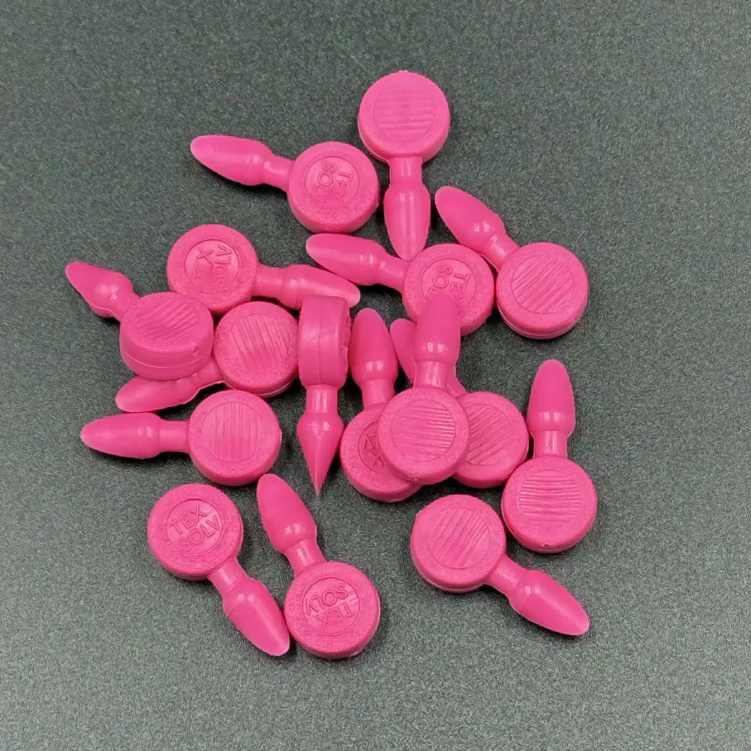 Pegs Arts & Crafts Texsolvshop 25/Bag Straight pegs Pink