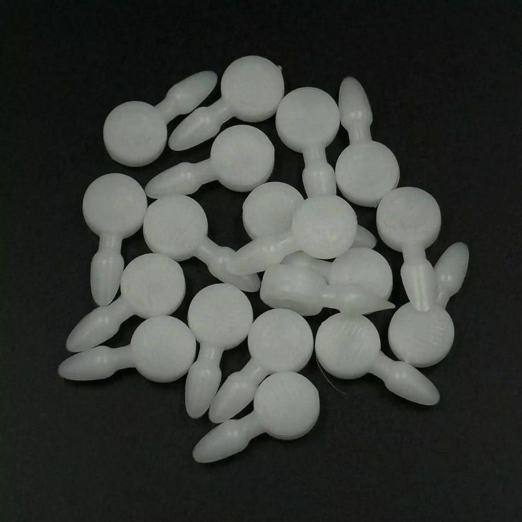 Pegs Arts & Crafts Texsolvshop 25/Bag Straight pegs White