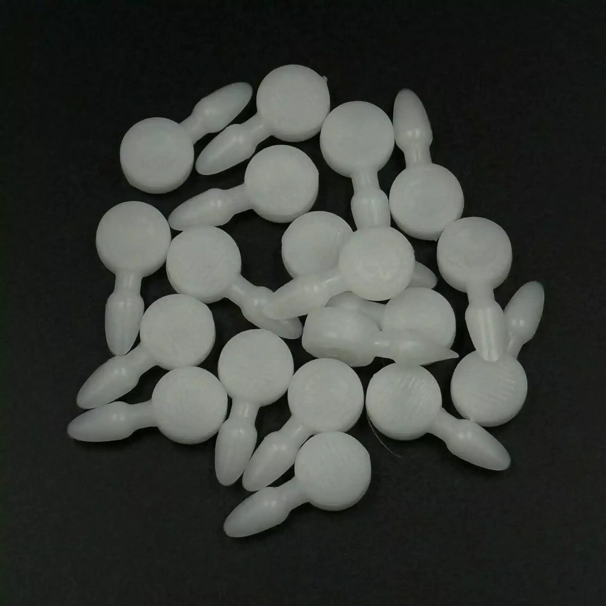 Pegs Arts & Crafts Texsolvshop 100/Bag Straight pegs White