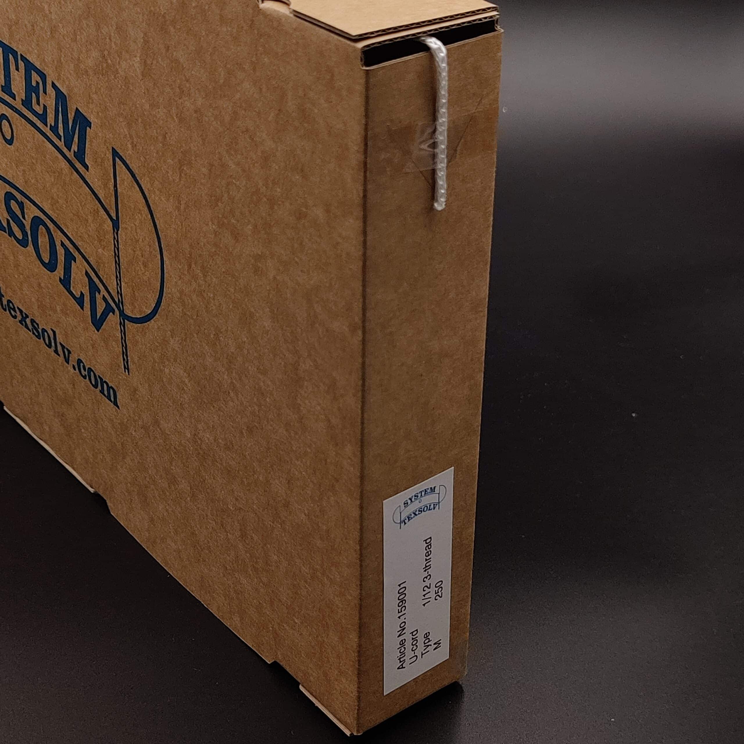 U-cord in cardboard Arts & Crafts Texsolvshop 1/12 3-Thread