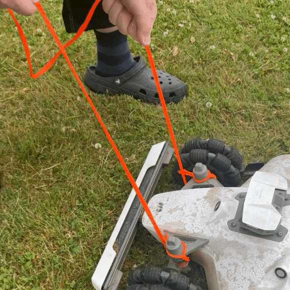 Dragrope for robot mower Arts & Crafts Texsolvshop