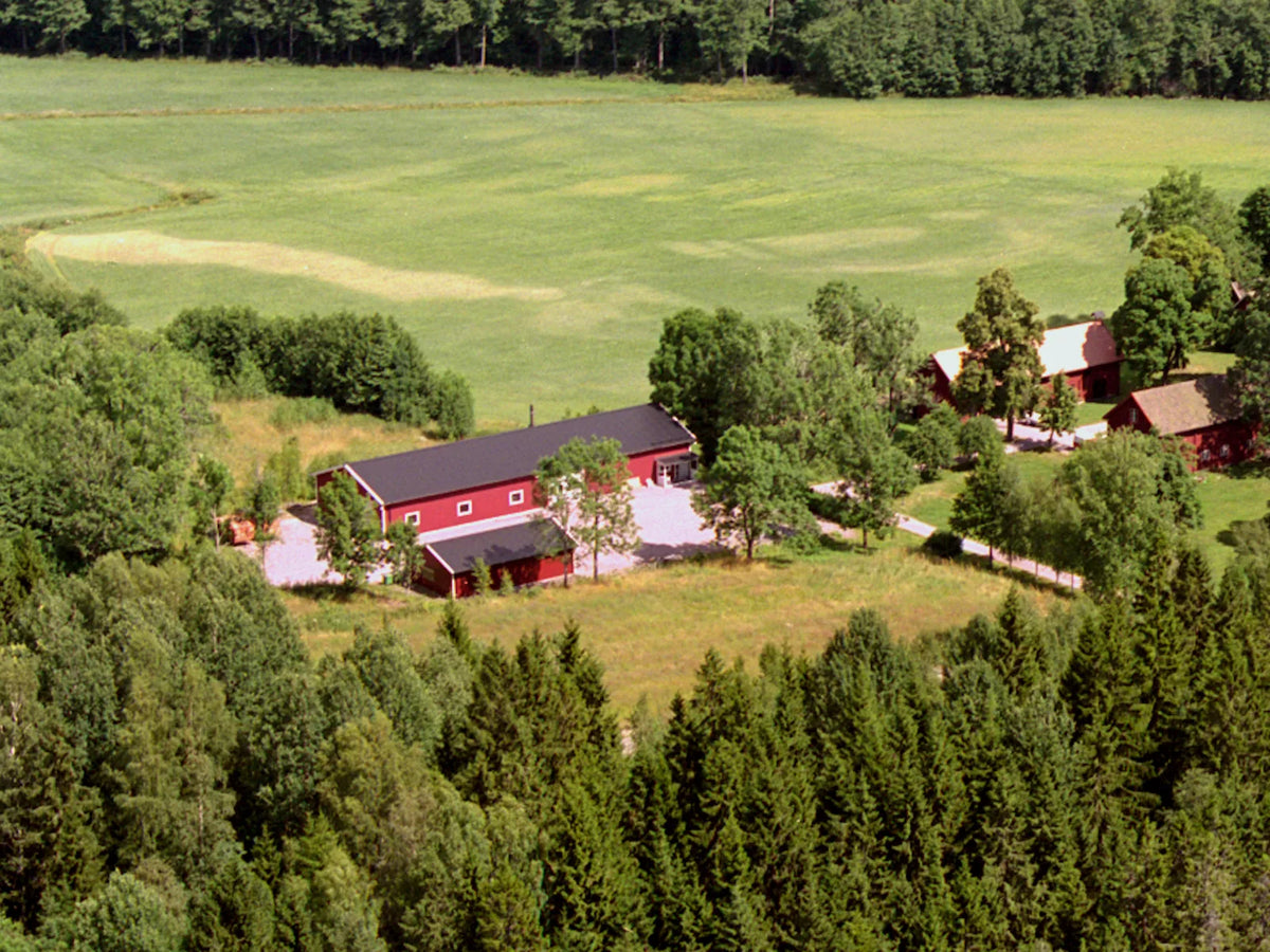 The Texsolv factory in Tösse from above
