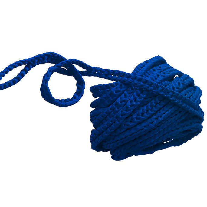 Bulk roll (Running meter) Arts & Crafts Texsolvshop Blue Nr.12 (8mm)